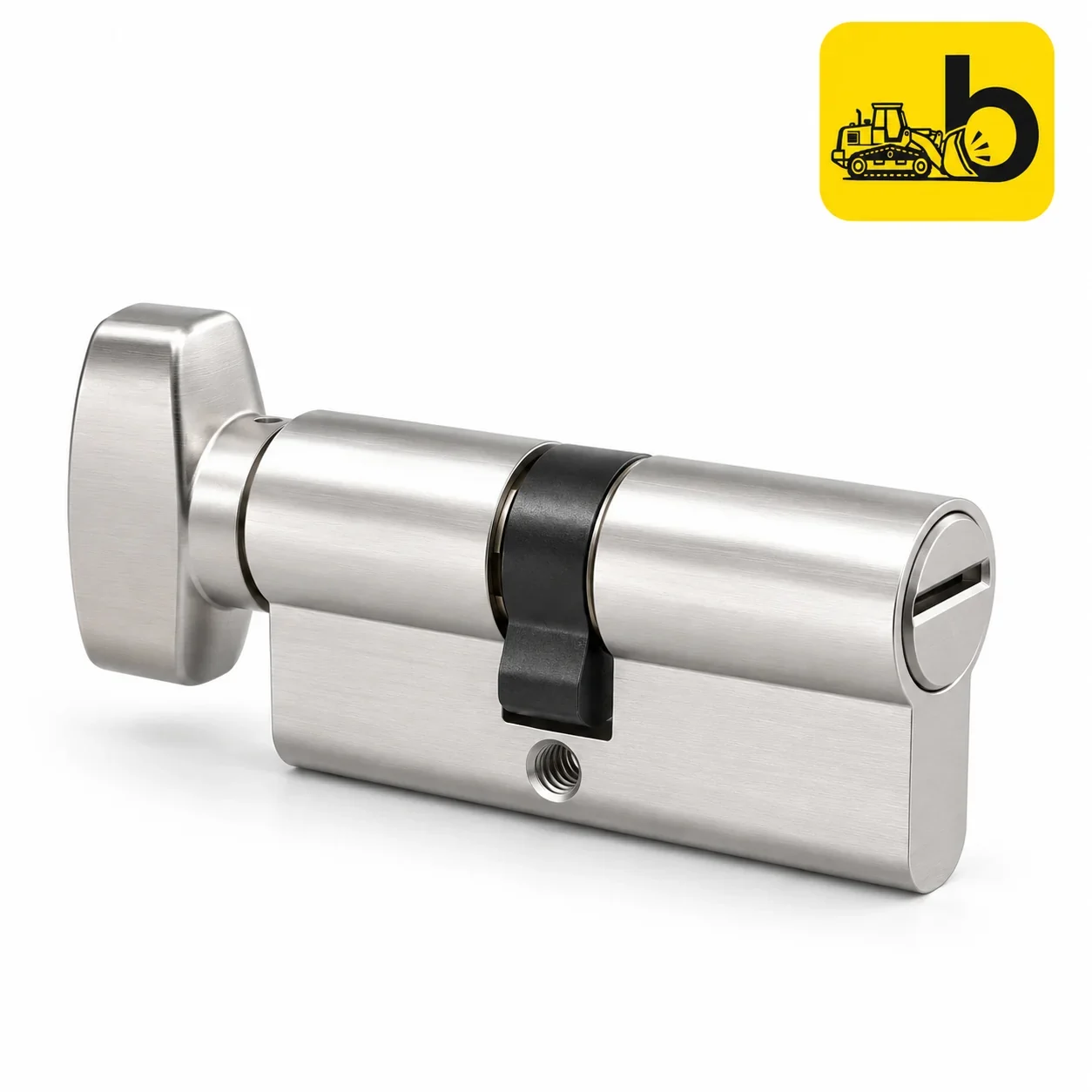 Dorset CL505 Computerized Key Euro Profile Cylinder - Coin and Knob, 80 mm