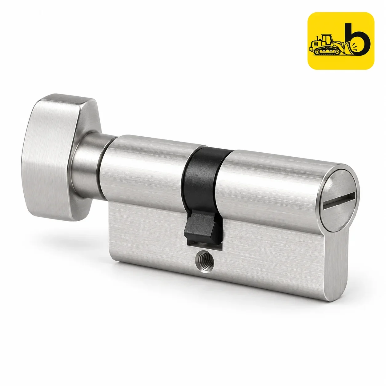 Dorset CL516 Computerized Key Euro Profile Cylinder - Coin and Knob, 90 mm