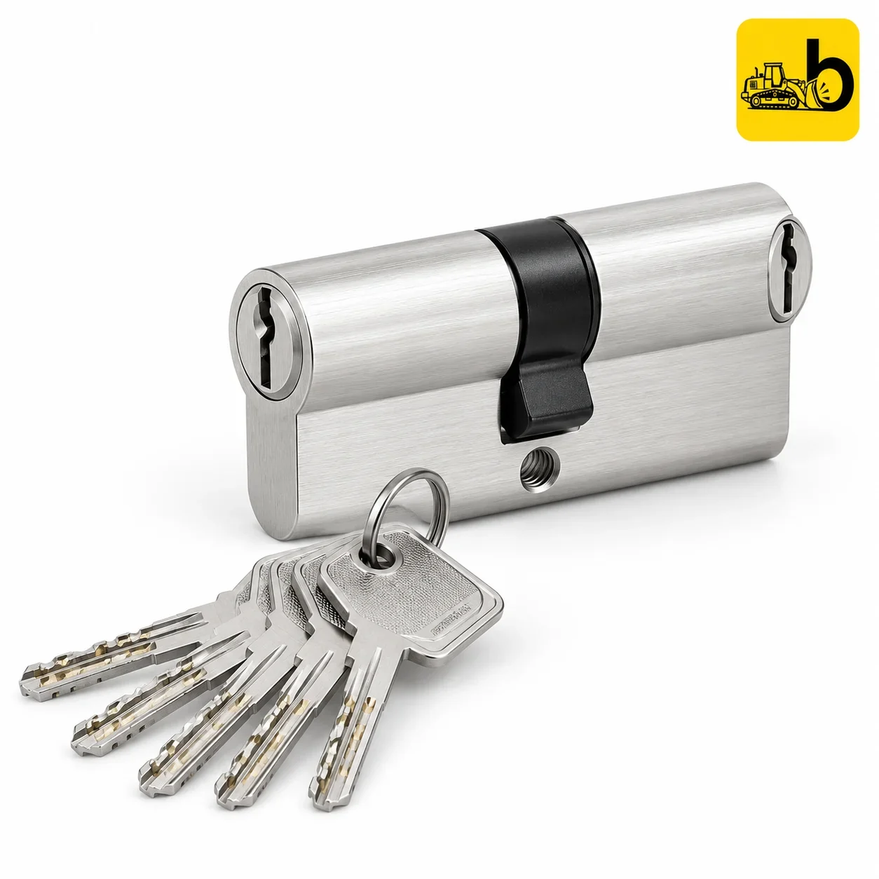 Dorset CL511 Computerized Key Euro Profile Cylinder - Both Side Key, 100 mm