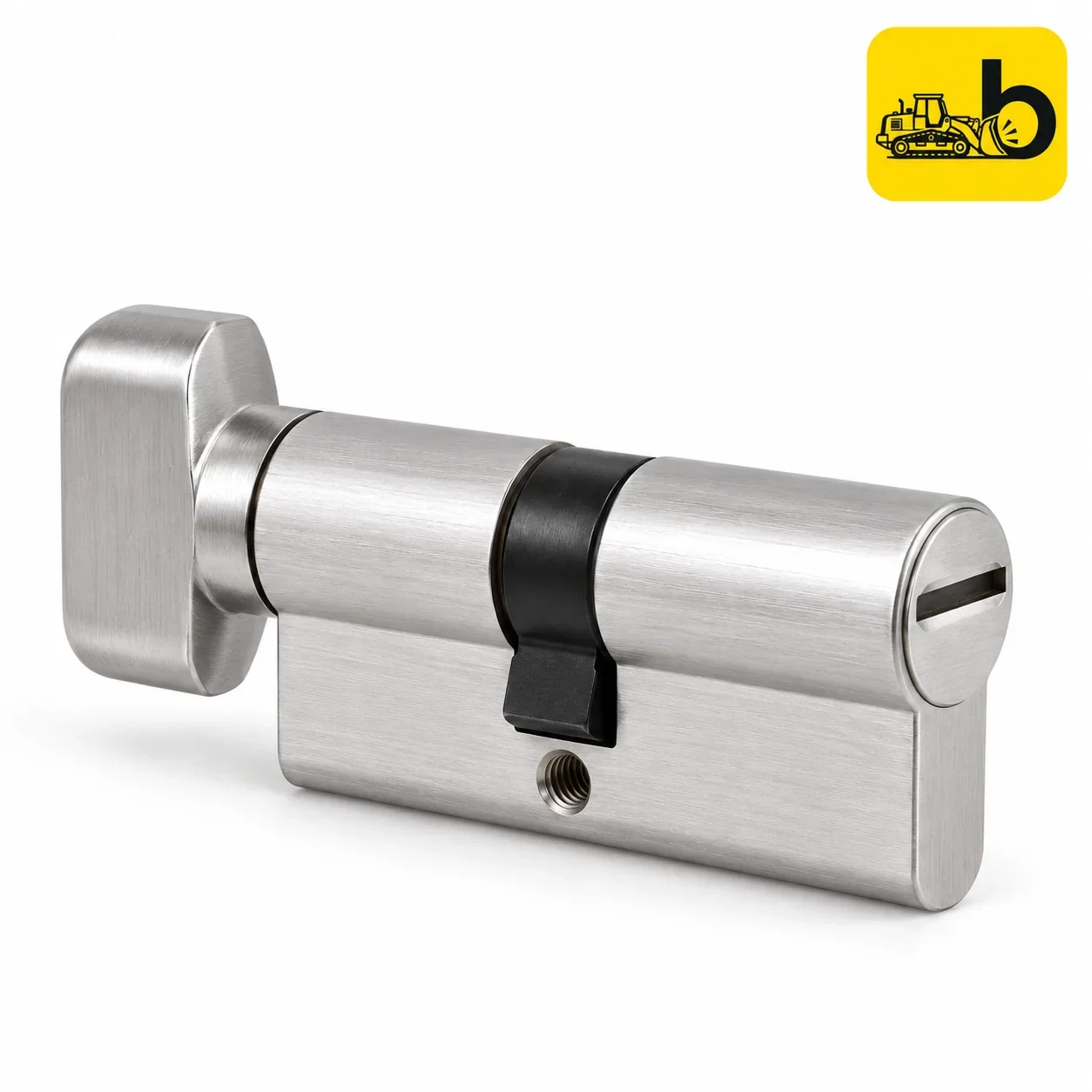 Dorset CL513 Computerized Key Euro Profile Cylinder - Coin and Knob, 100 mm