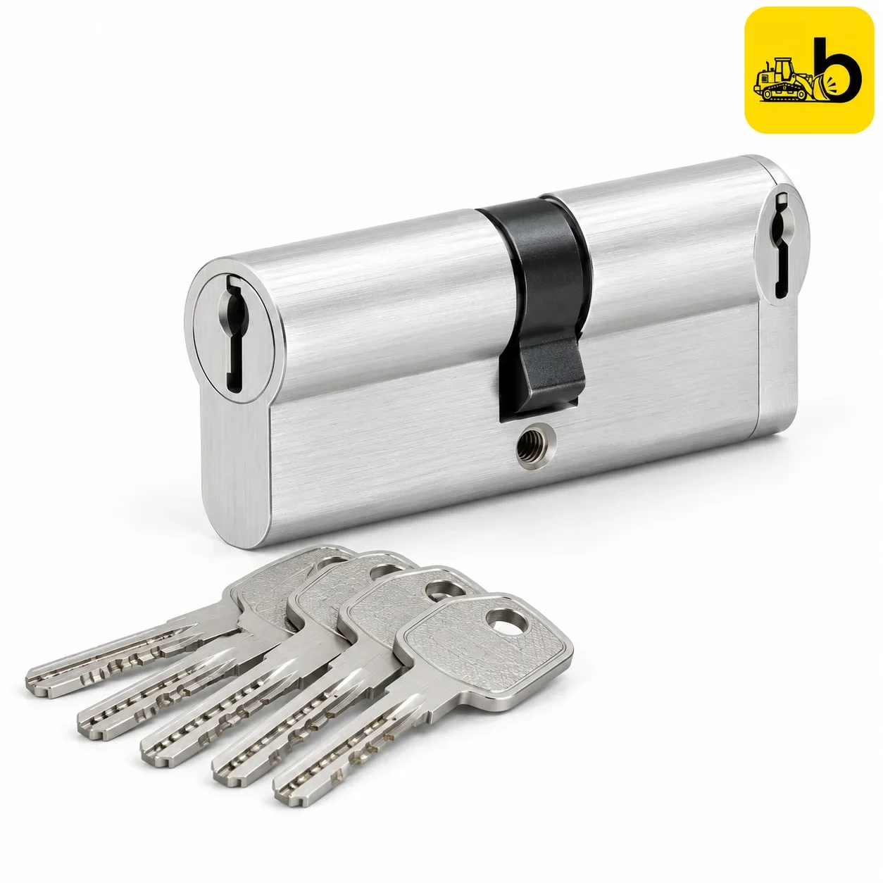 Dorset CL520 Computerized Key Euro Profile Cylinder - Both Side Key, 120 mm