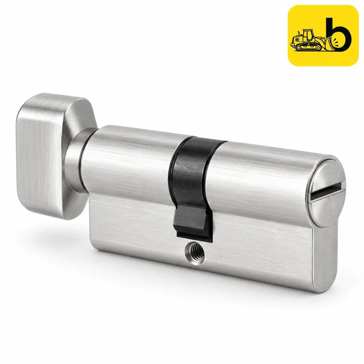Dorset CL522 Computerized Key Euro Profile Cylinder - Coin and Knob, 120 mm