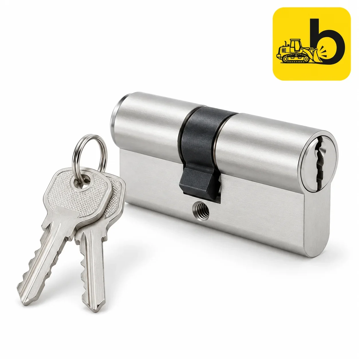 Dorset DF203 Defender 5 Euro Profile Cylinder - Both Side Key, 80 mm