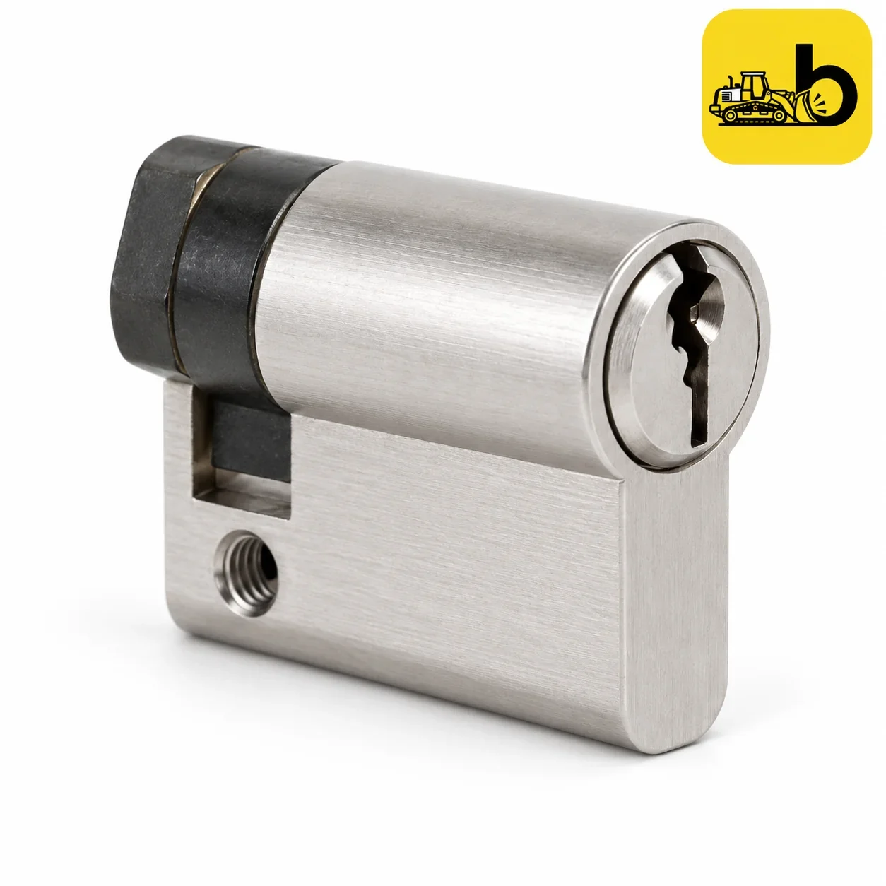 Dorset CL206H Euro Profile Half Cylinder - One Side Key, 70 mm