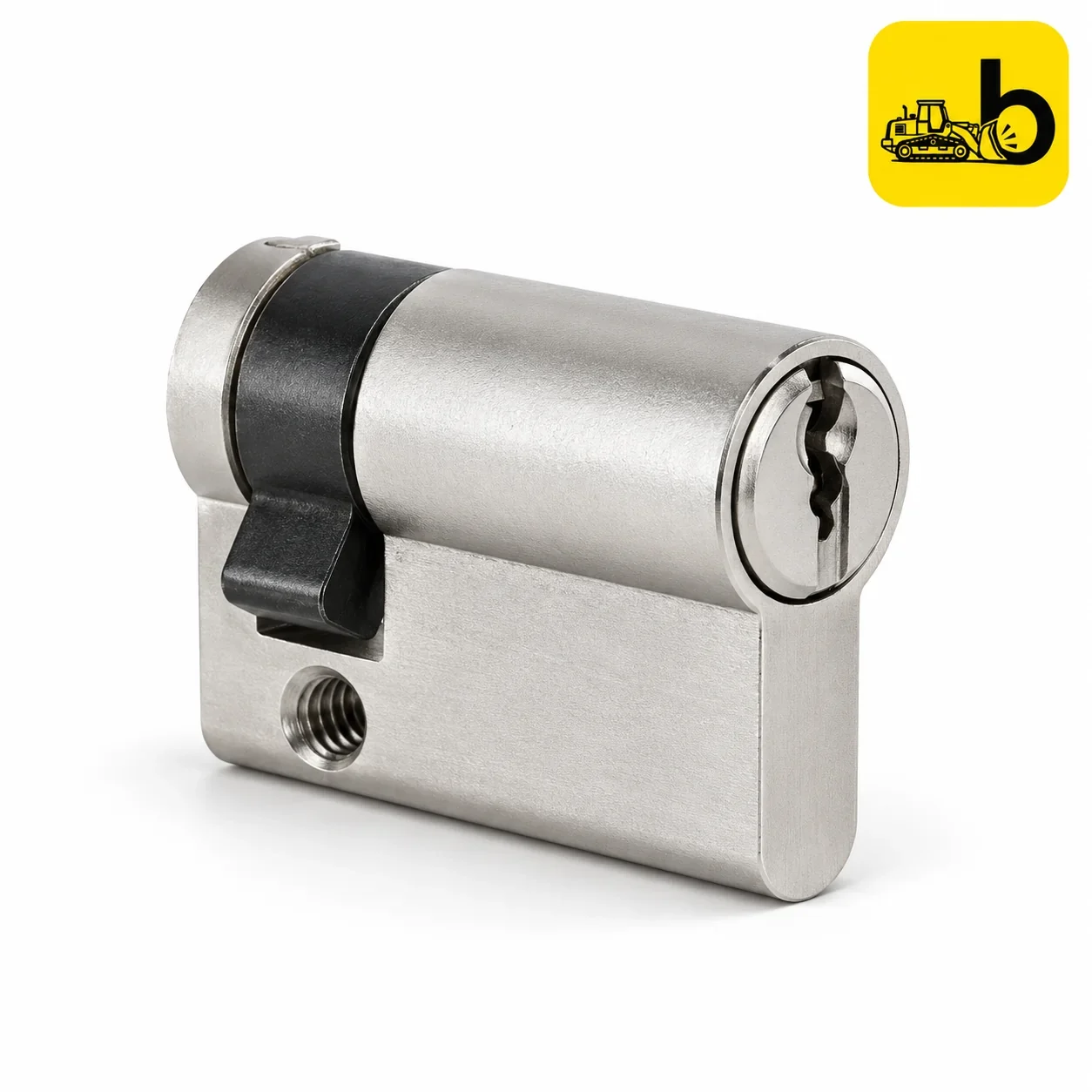 Dorset CL214H Euro Profile Half Cylinder - One Side Key, 90 mm