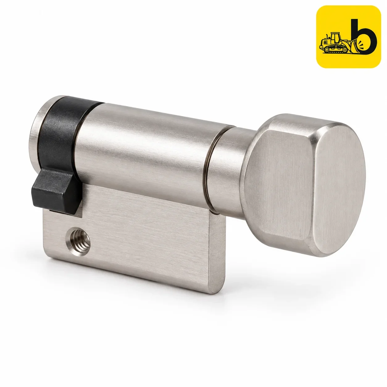 Dorset CL215H Euro Profile Half Cylinder - One Side Knob, 90 mm