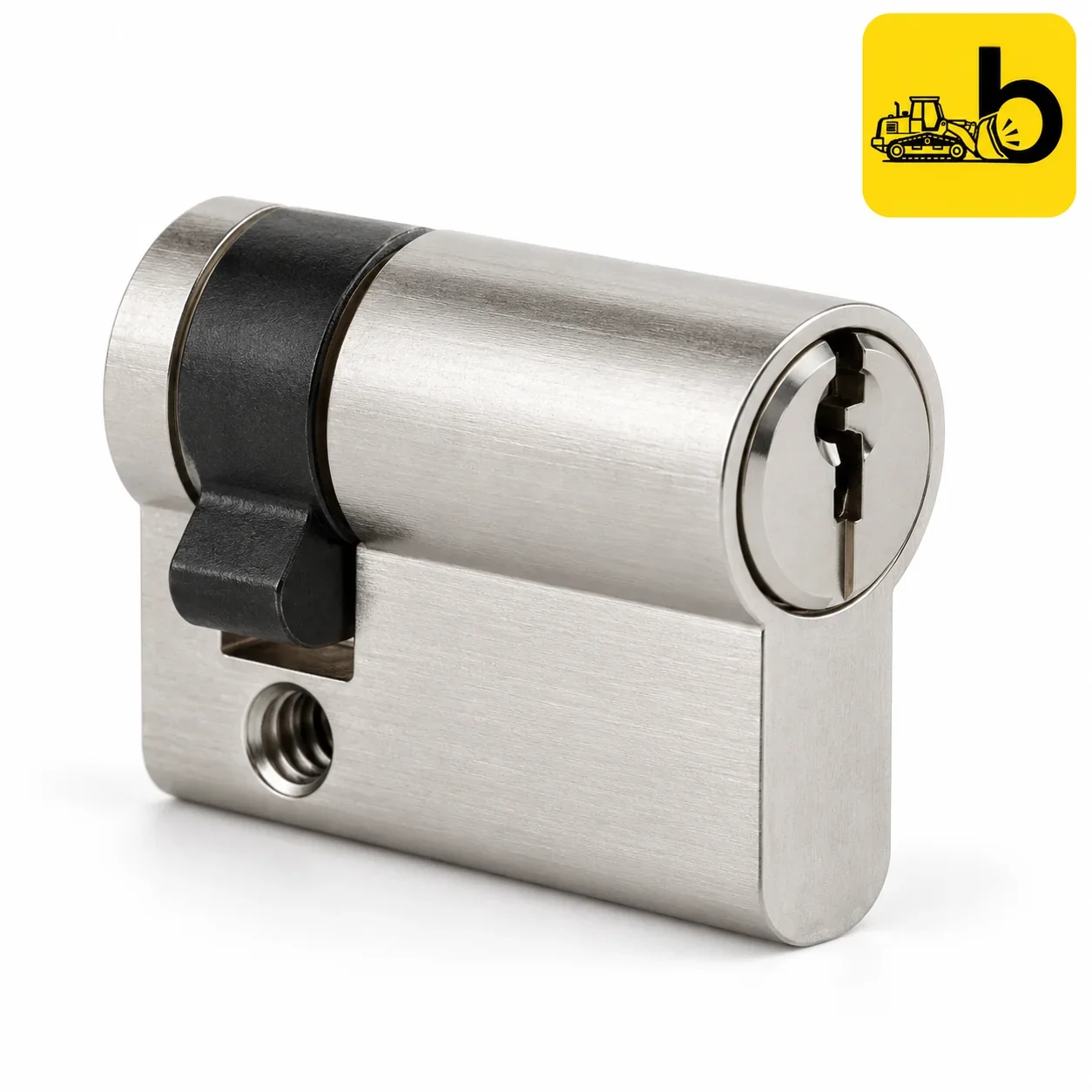 Dorset CL211H Euro Profile Half Cylinder - One Side Key, 100 mm