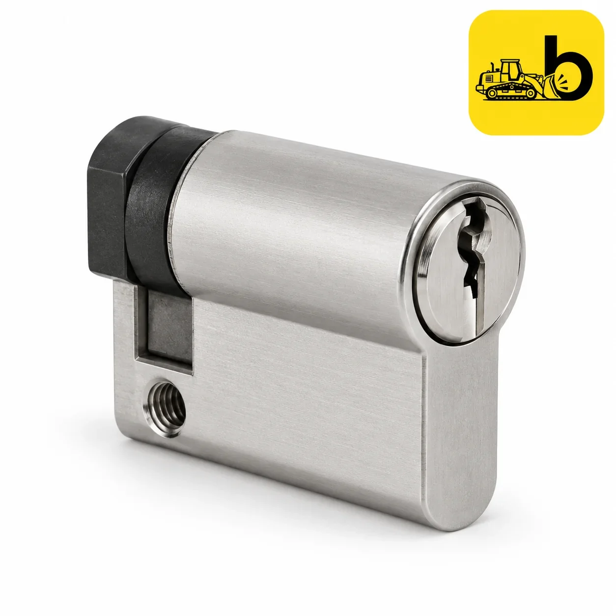 Dorset CL217H Euro Profile Half Cylinder - One Side Key, 110 mm