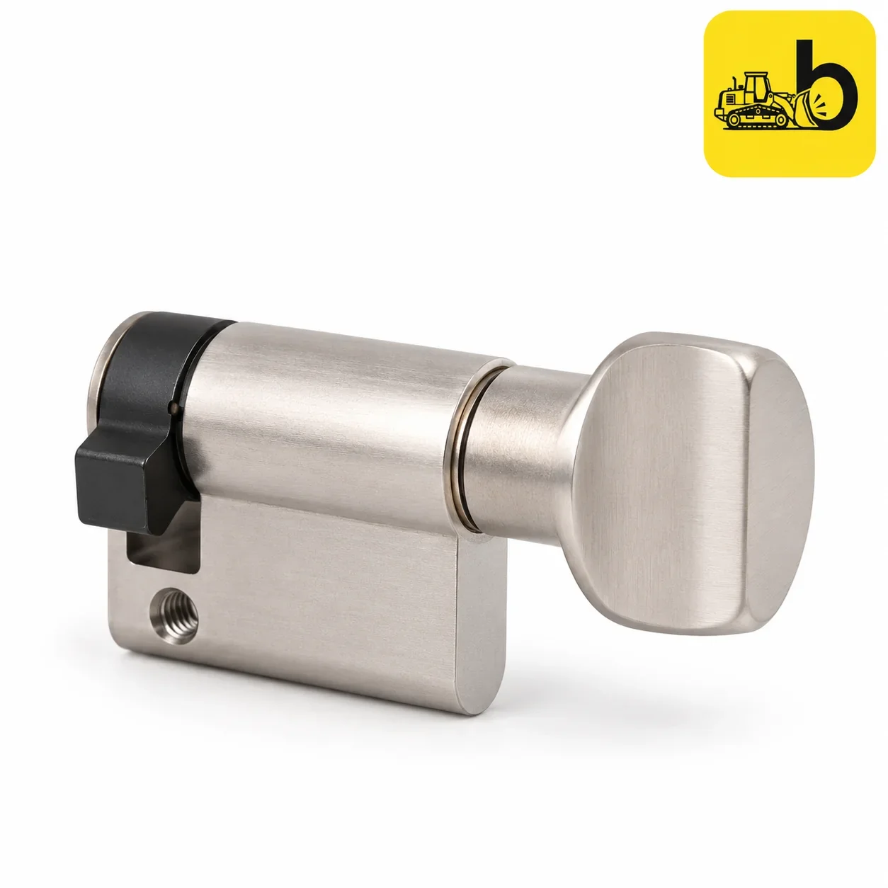 Dorset CL218H Euro Profile Half Cylinder - One Side Knob, 110 mm