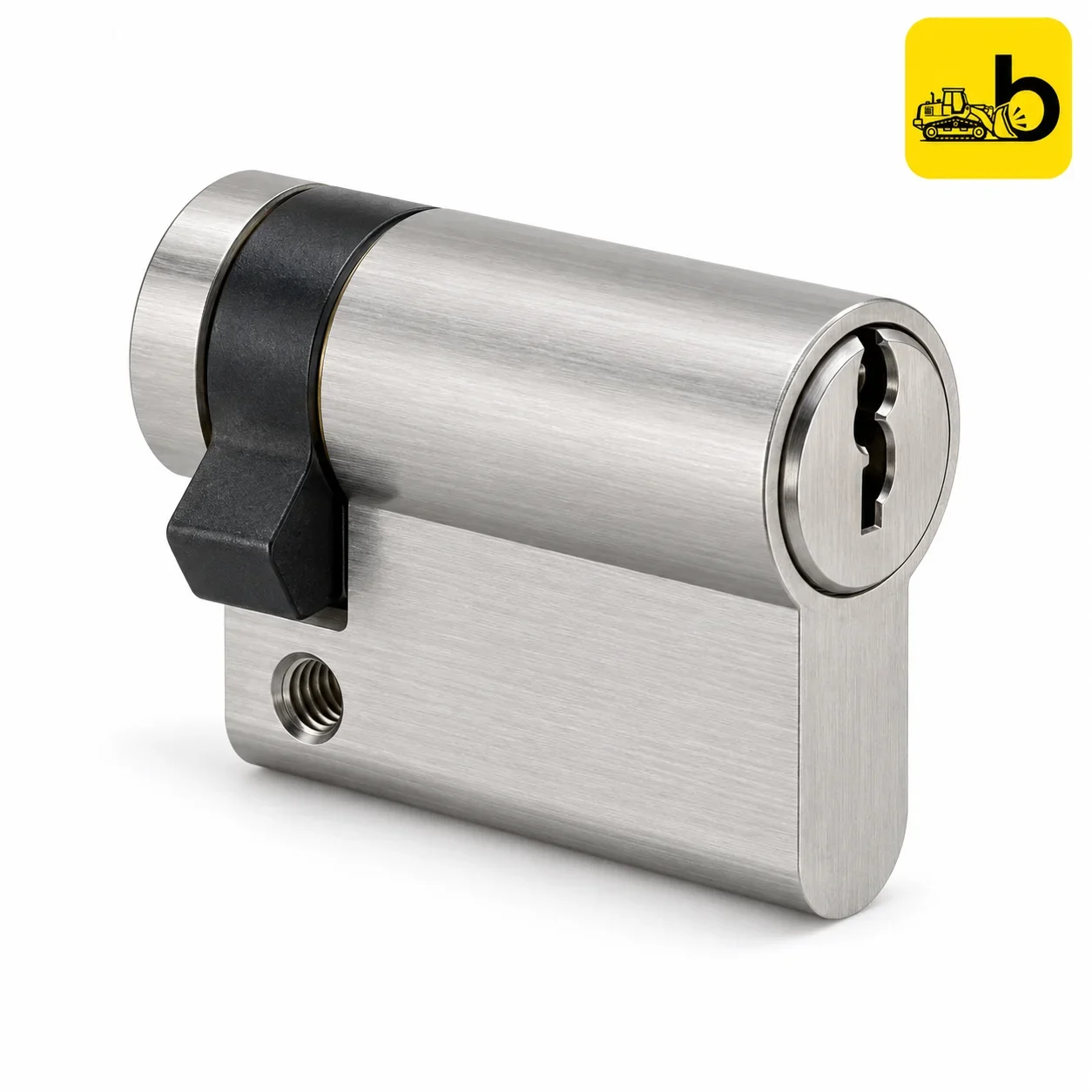 Dorset CL406H Computerized Key Euro Profile Half Cylinder - One Side Key, 70 mm