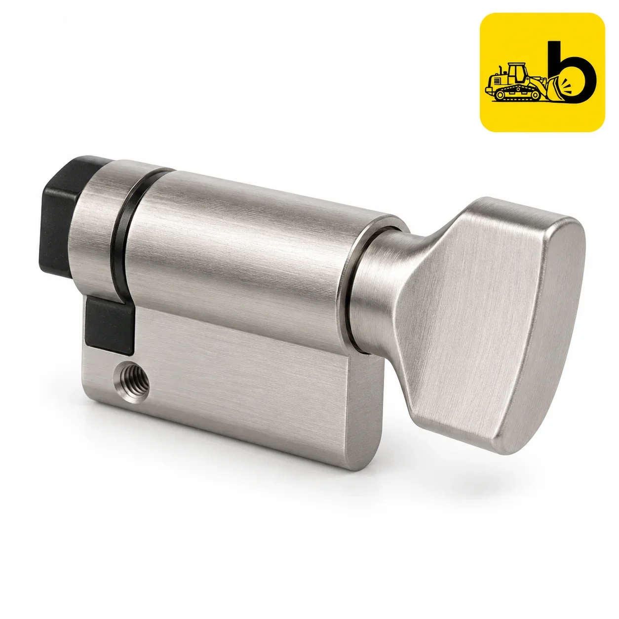 Dorset CL407H Computerized Key Euro Profile Half Cylinder - One Side Knob, 70 mm