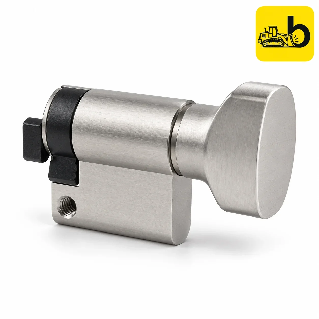 Dorset CL404H Computerized Key Euro Profile Half Cylinder - One Side Knob, 80 mm