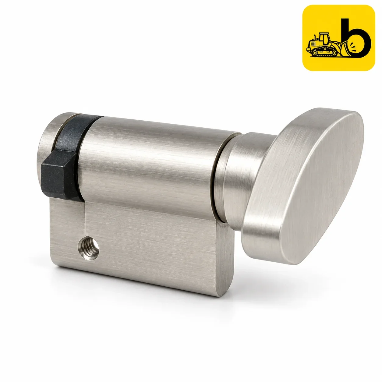 Dorset CL412H Computerized Key Euro Profile Half Cylinder - One Side Knob, 100 mm