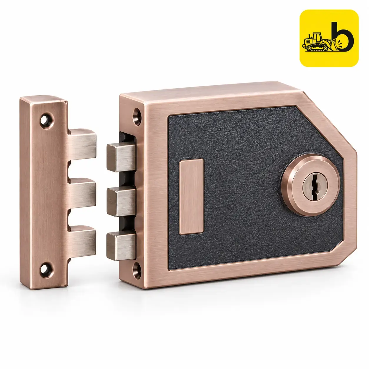 Dorset Xena 201 BoltX Rim Lock - Both Side Key