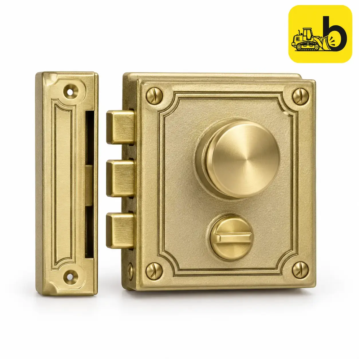 Dorset Rover 601 BoltX Rim Lock - Key and Knob