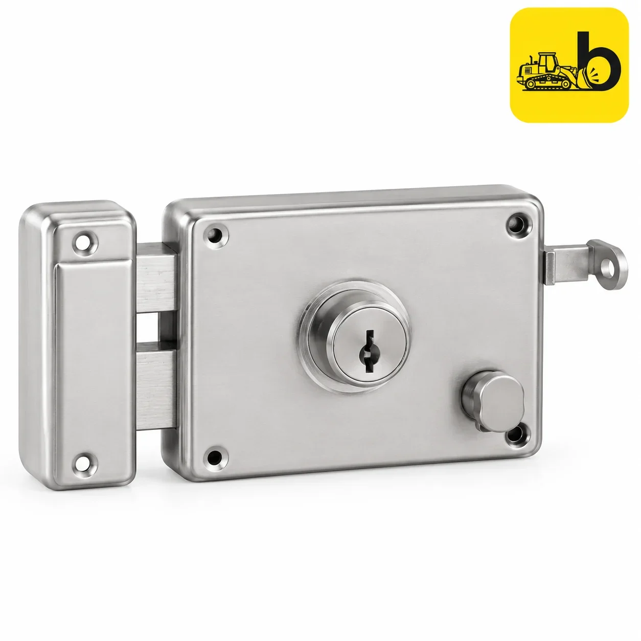Dorset PHA100 Phantom Night Latch Rim Lock - Both Side Key