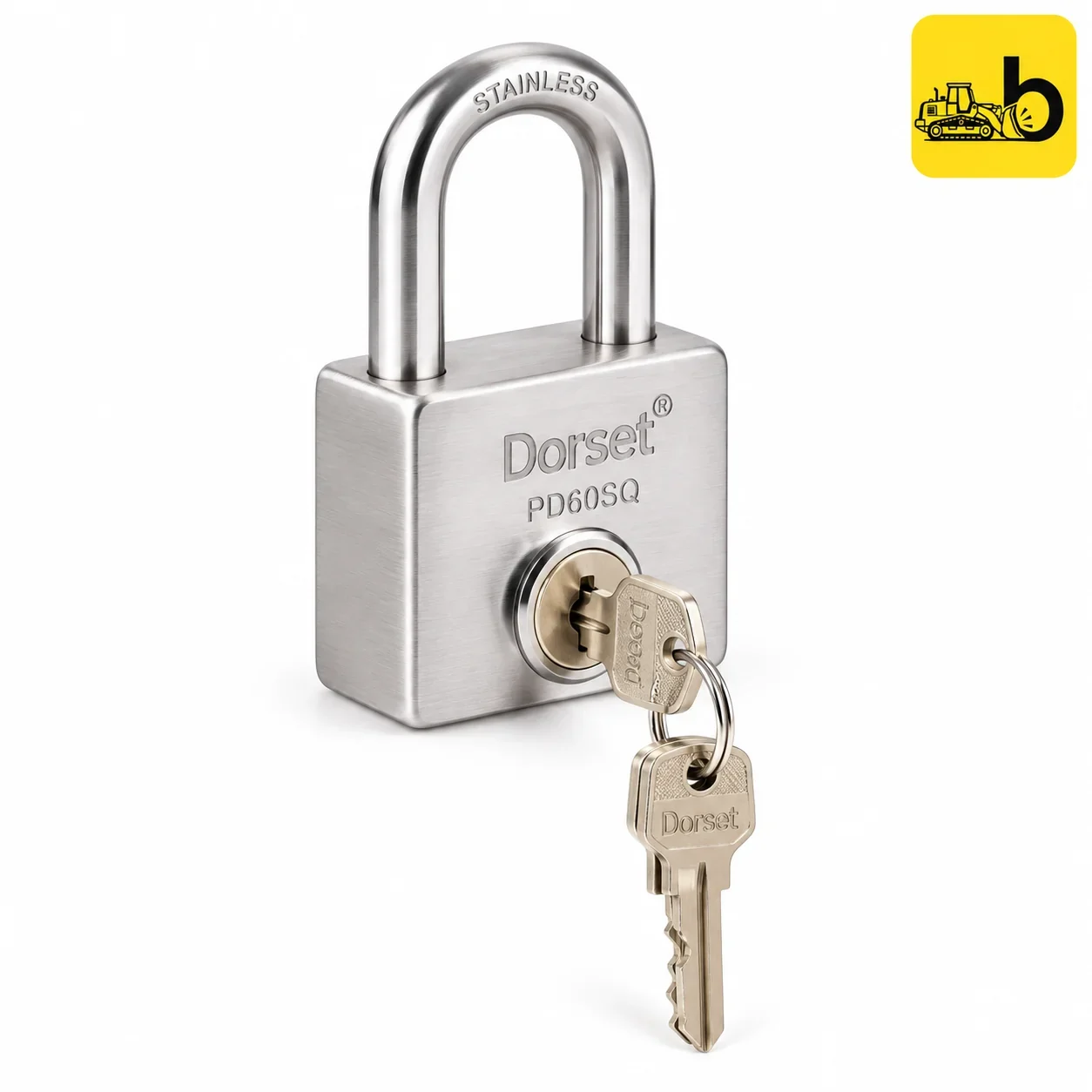 Dorset PD 60 SQ Vanguard Square Padlock - 60 mm