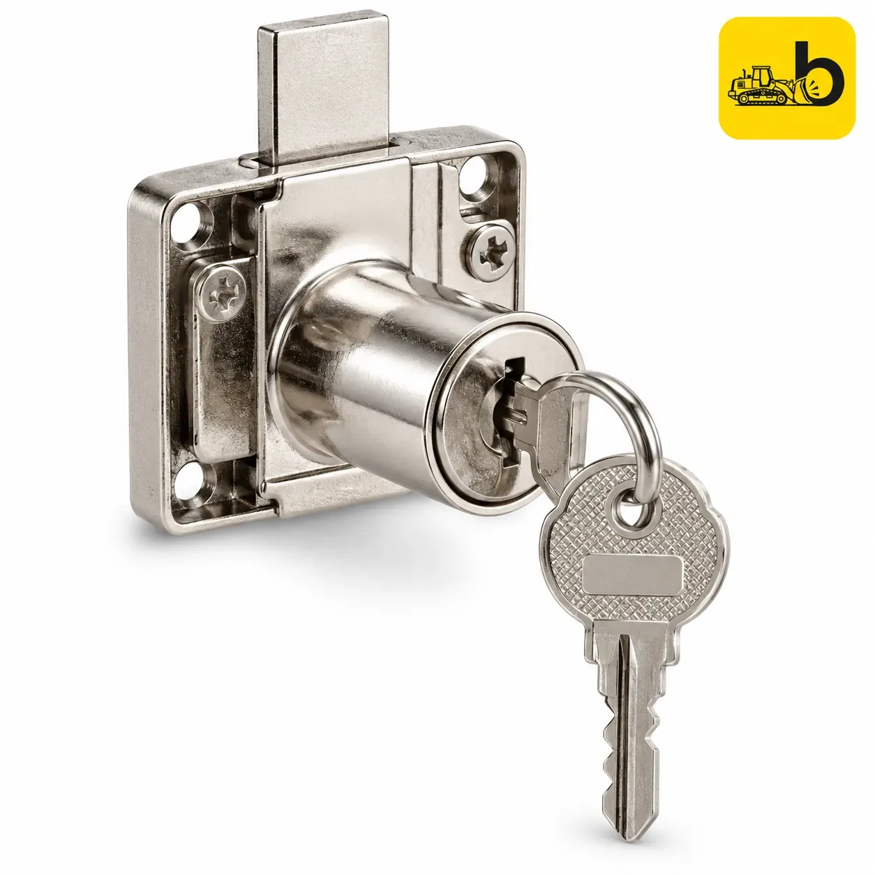 Dorset MP 470 Square Furniture Lock - 32 mm
