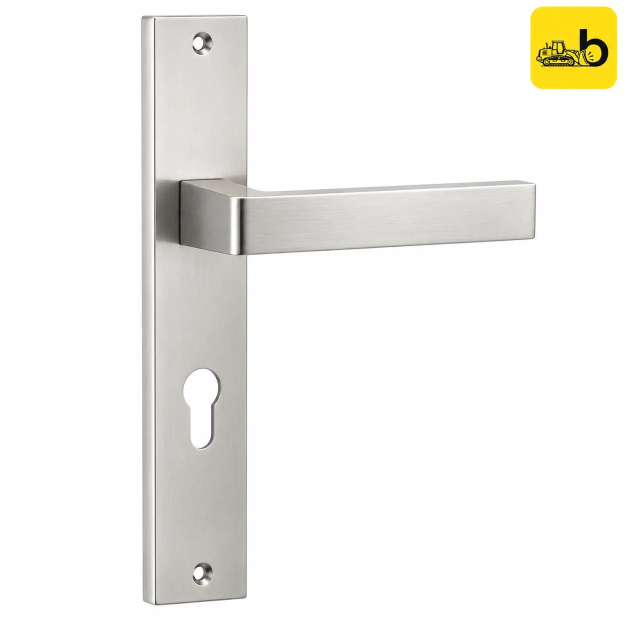 Dorset Eden ML ED SS Mortise Handle Lock Set