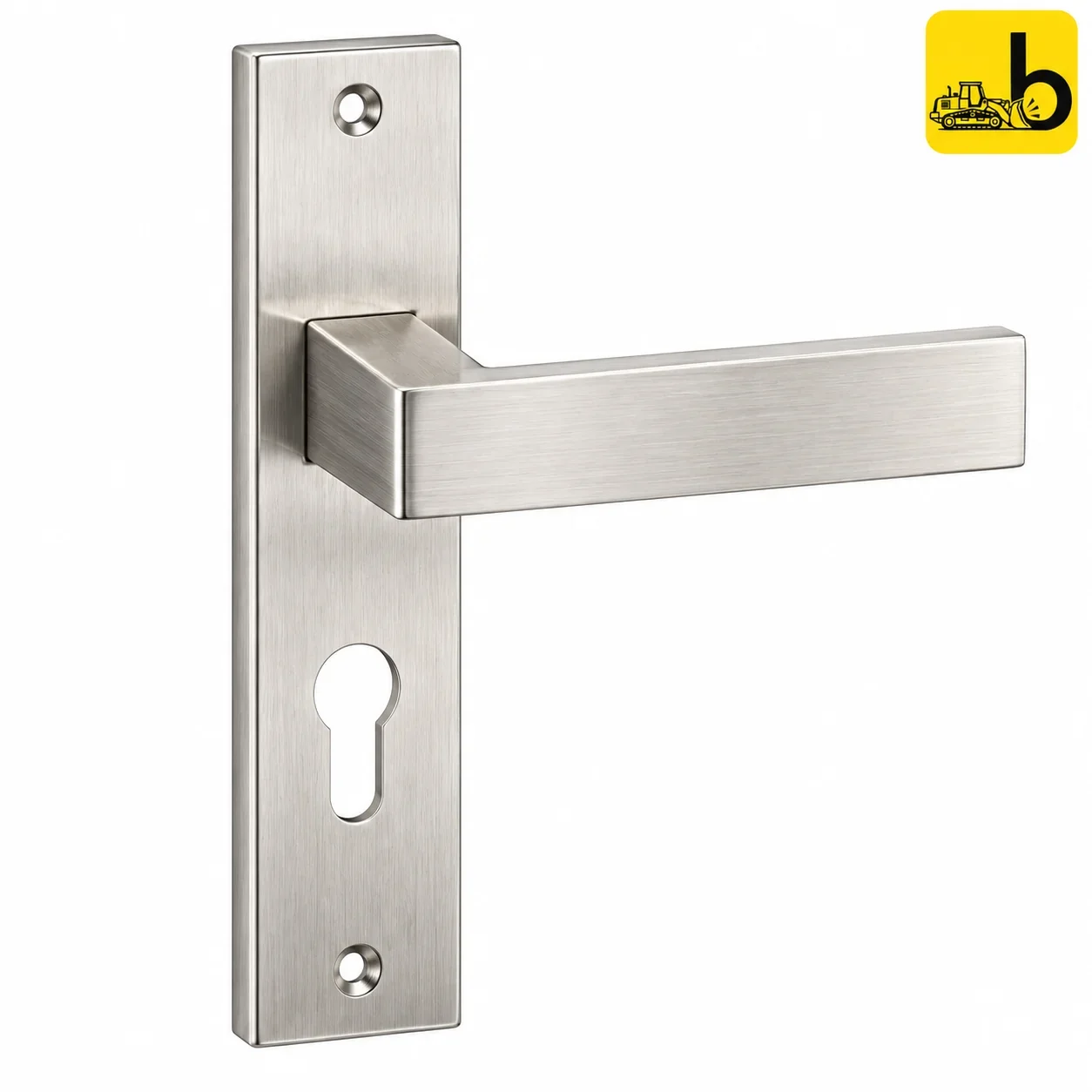 Dorset Primo HL PR SS Mortise Handle Lock Set