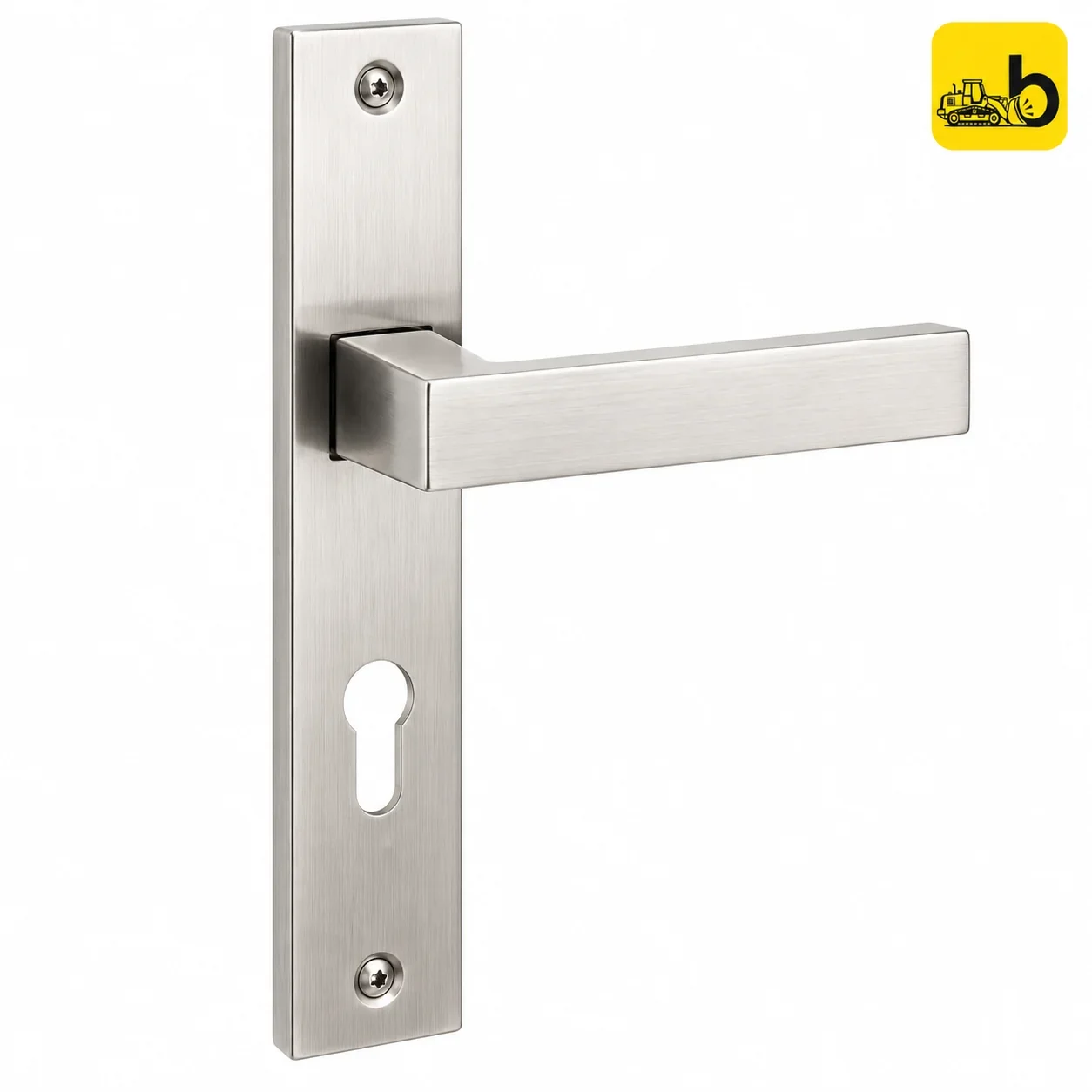 Dorset Eden HL ED SS Mortise Handle Lock Set