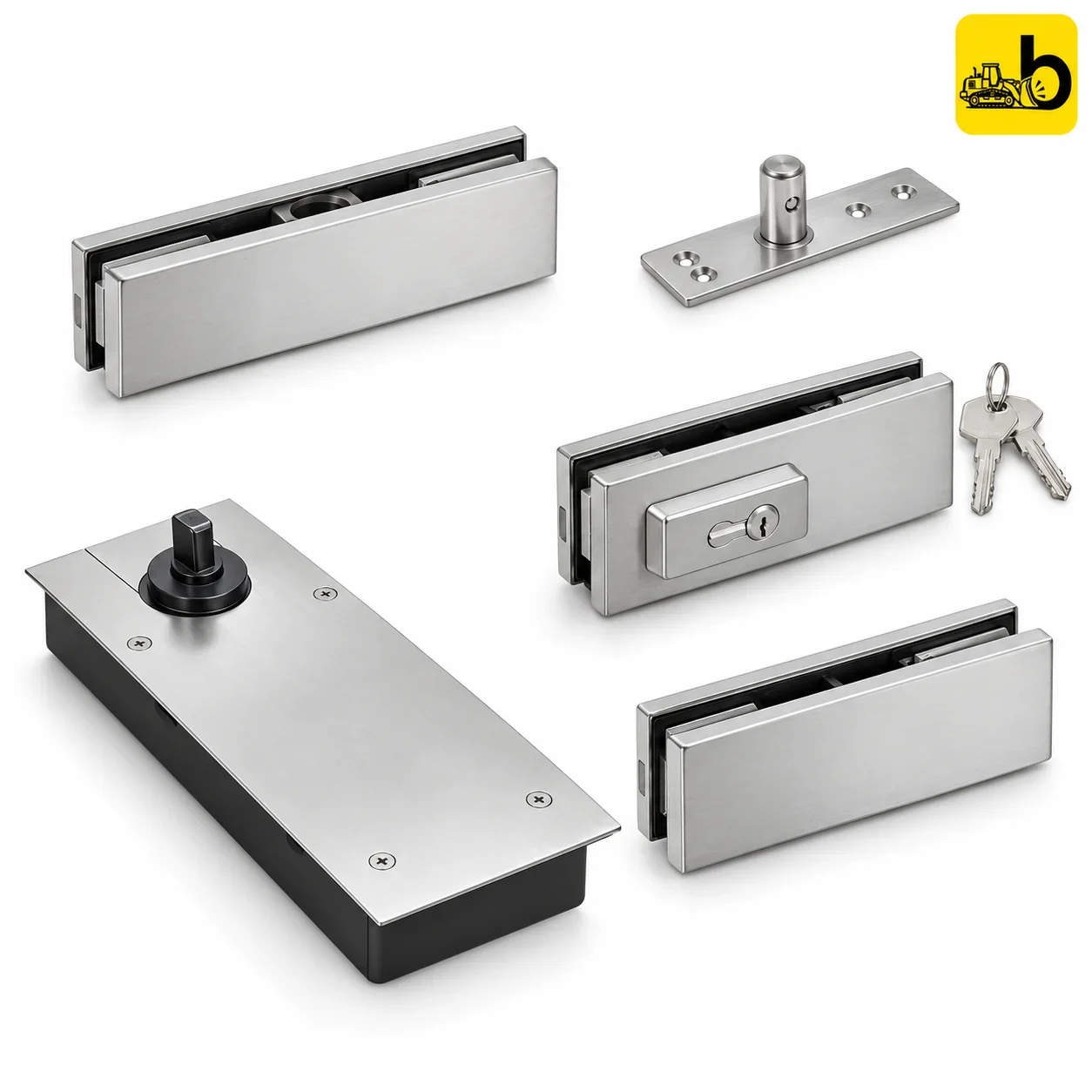 Dorset CS Glass Door Combo Set - 80 / 100 kg