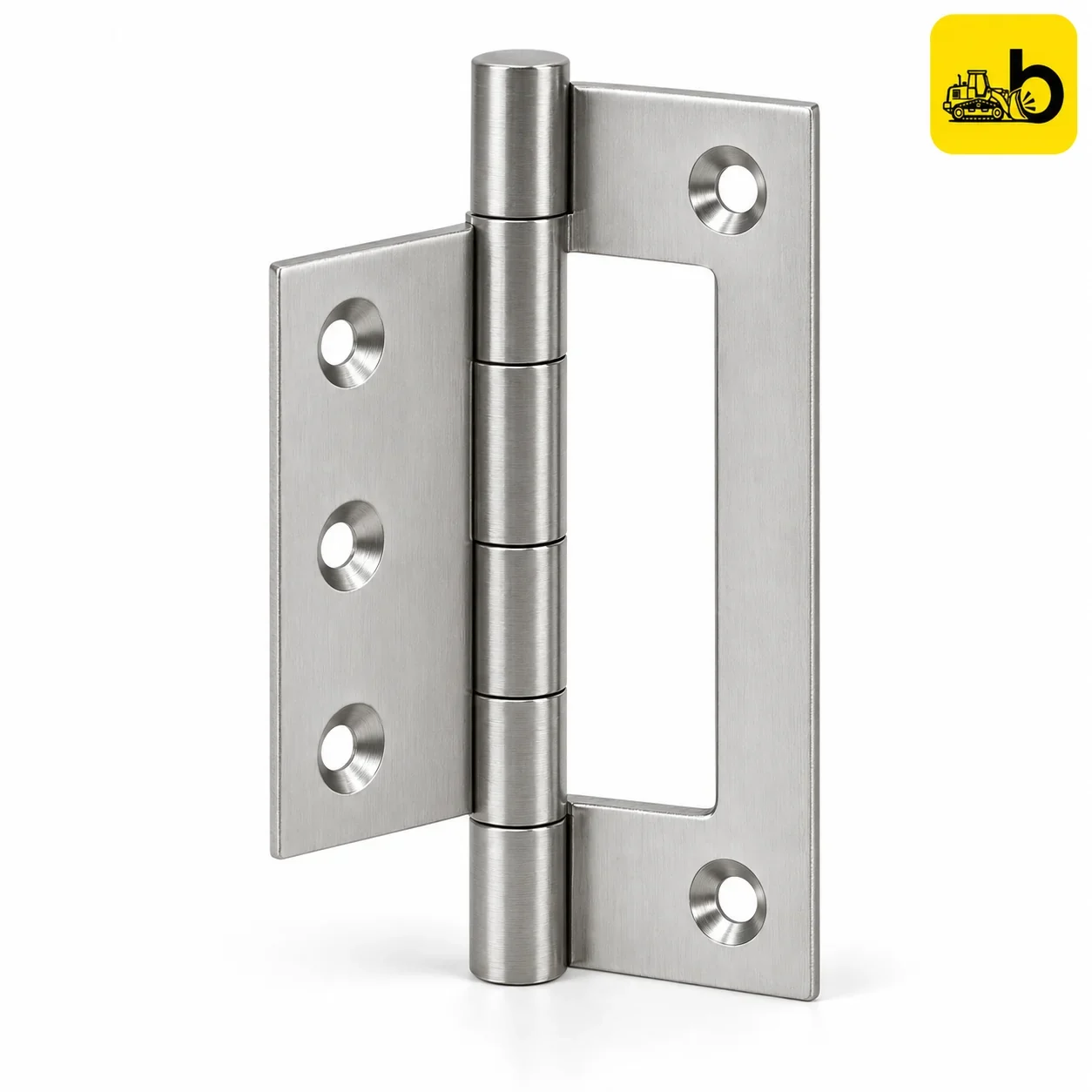 Dorset SS Flush Door Hinge with Screws - BHG6150