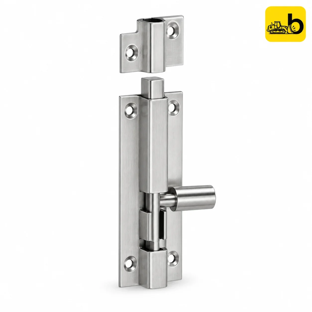 Dorset SS Square Tower Bolt with Screws - SMTS Series