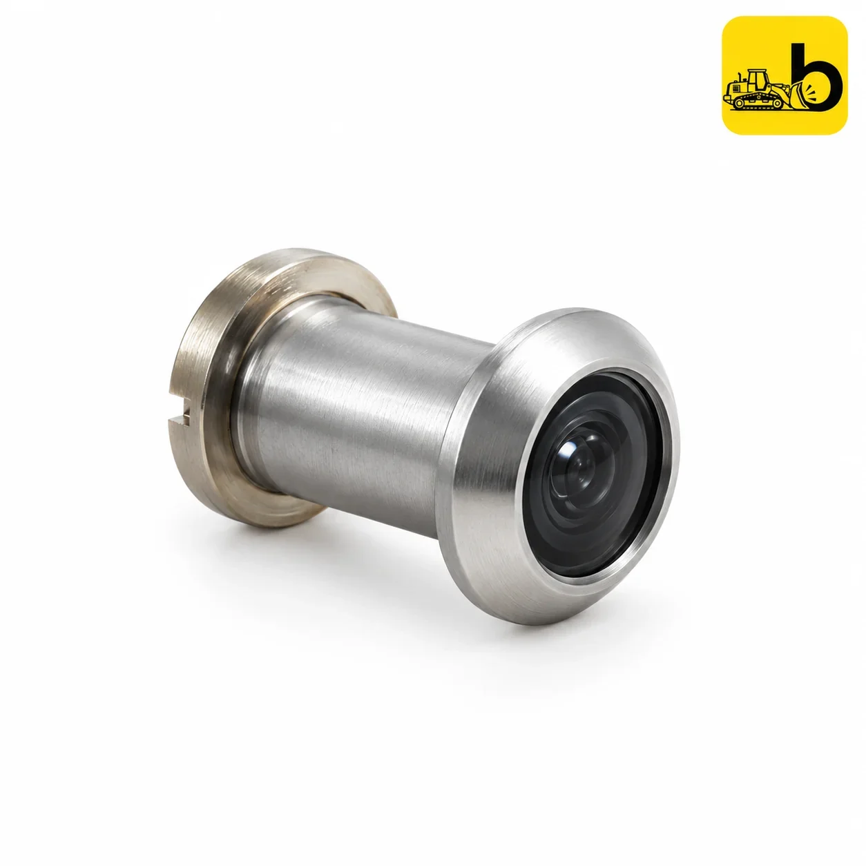 Dorset Brass Magic Eye Door Viewer - Big / Small with Flap