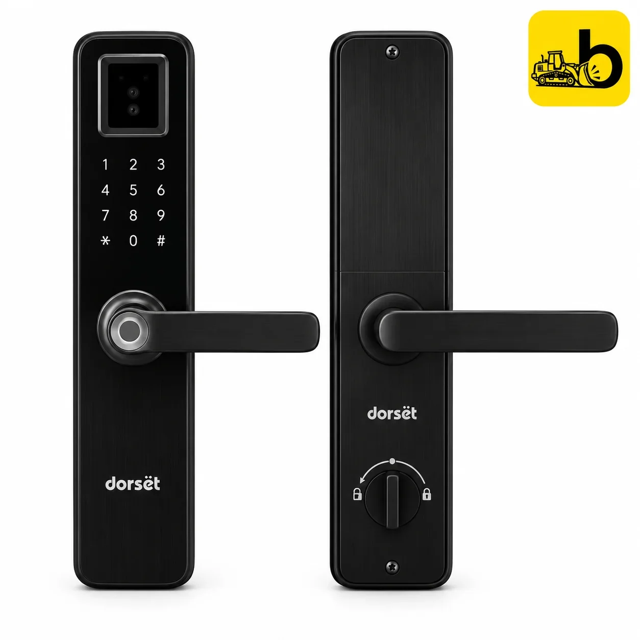 Dorset DG 205 Digital Mortise Lock - 6-in-1 Access