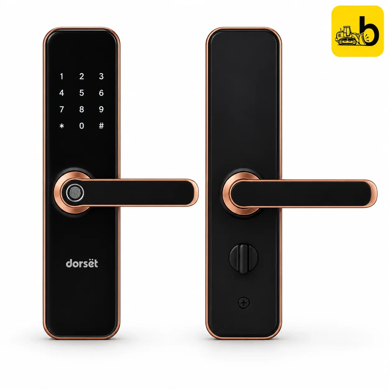 Dorset DG 201 Digital Mortise Lock - 4-in-1 Access