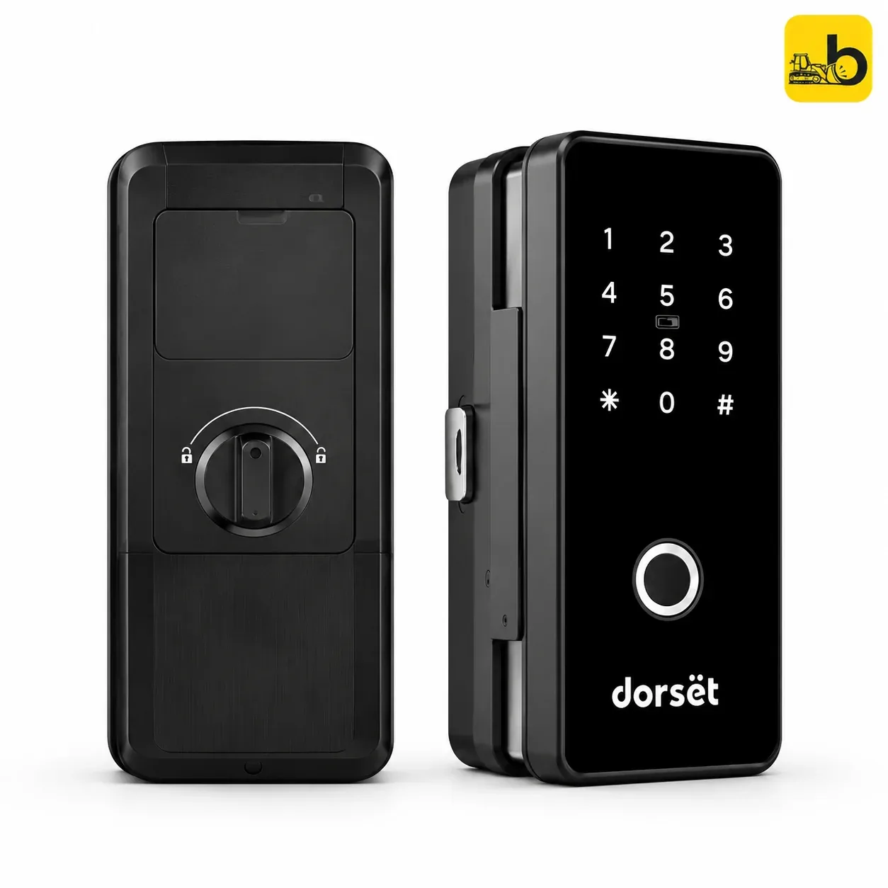 Dorset DG 706 Tera Sliding Glass Digital Lock - Wi-Fi