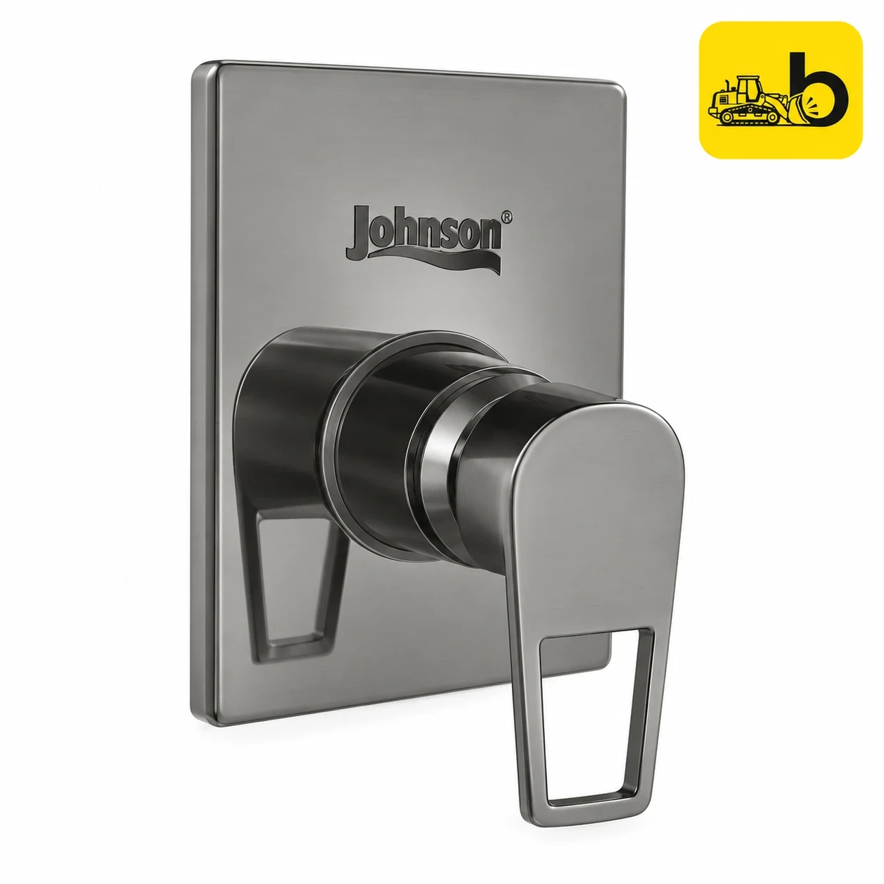 Johnson Bathware Allure SLCD 45mm Hi Flow Upper Trim - L0398PGM - Gun Metal
