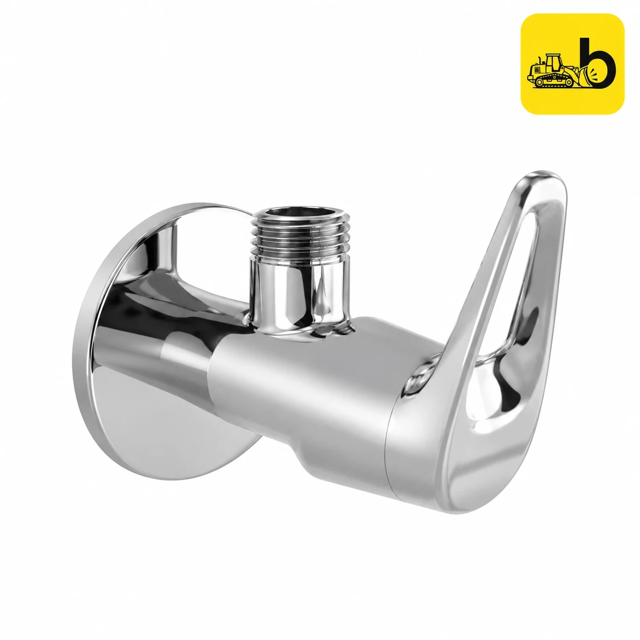 Johnson Bathware Sigma Angle Cock - Economy - T5311C - Chrome