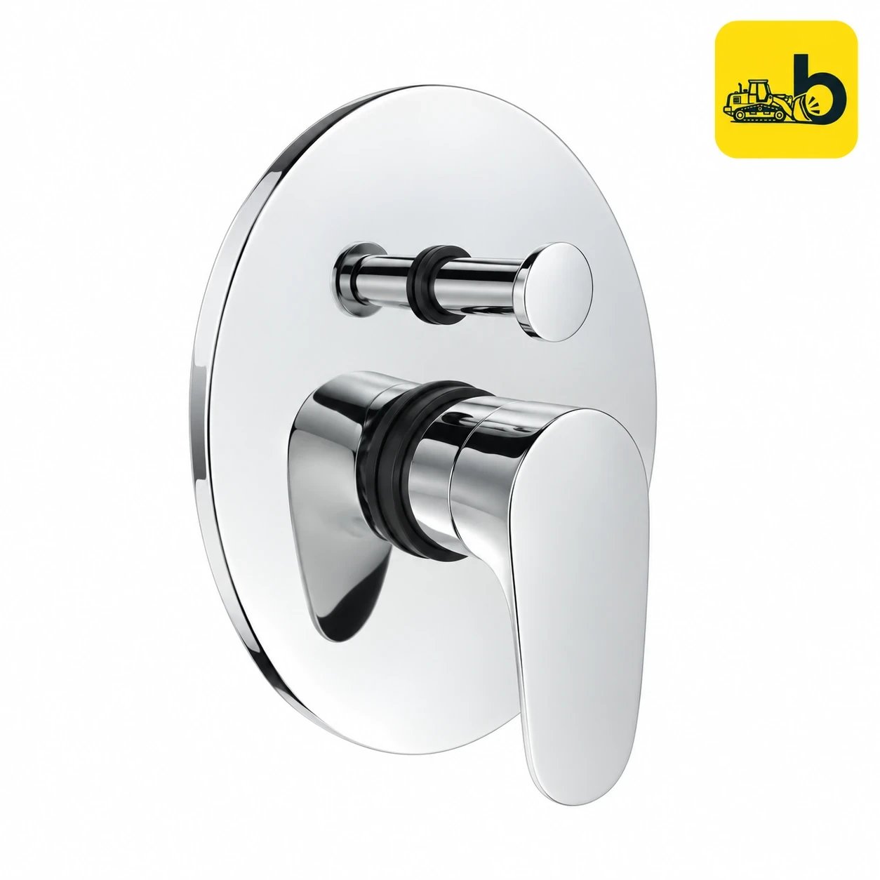 Johnson Bathware Arc Single Lever Concealed Diverter Exposed Part - T6797CB - Chrome